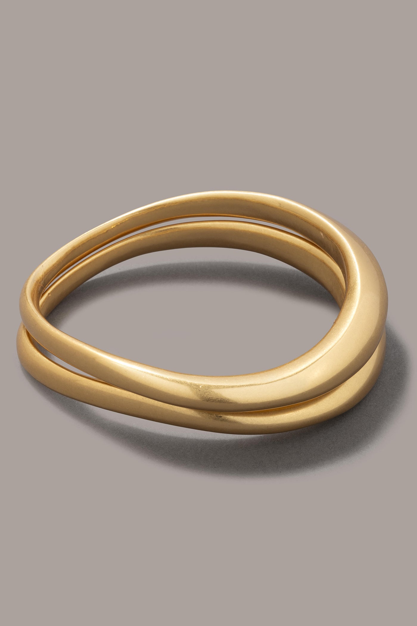 ORGANIC MOLTEN BANGLE BRACELETS