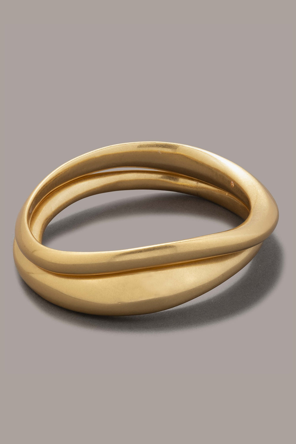 ORGANIC MOLTEN BANGLE BRACELETS