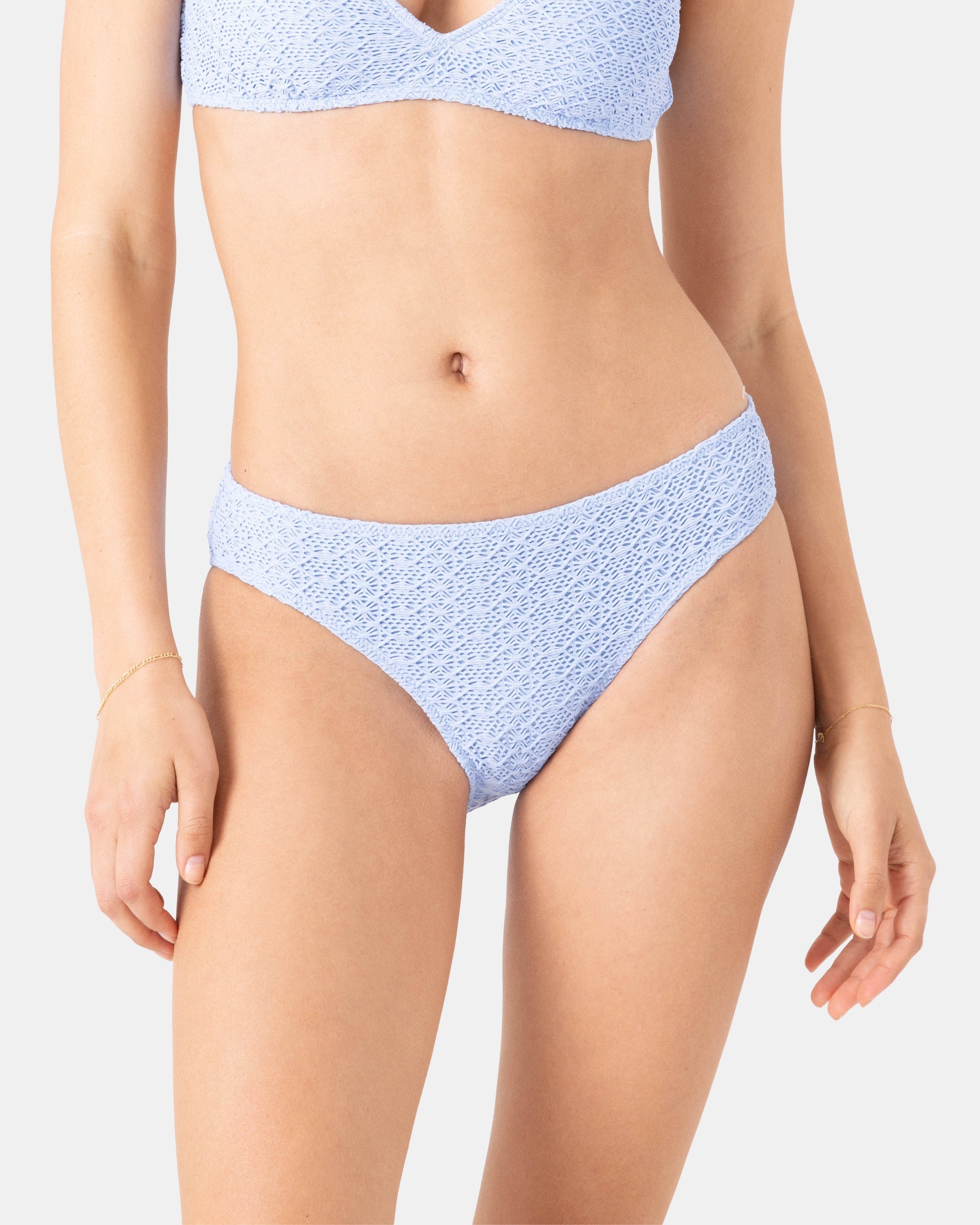 Crochet Hipster Full Bikini Bottom