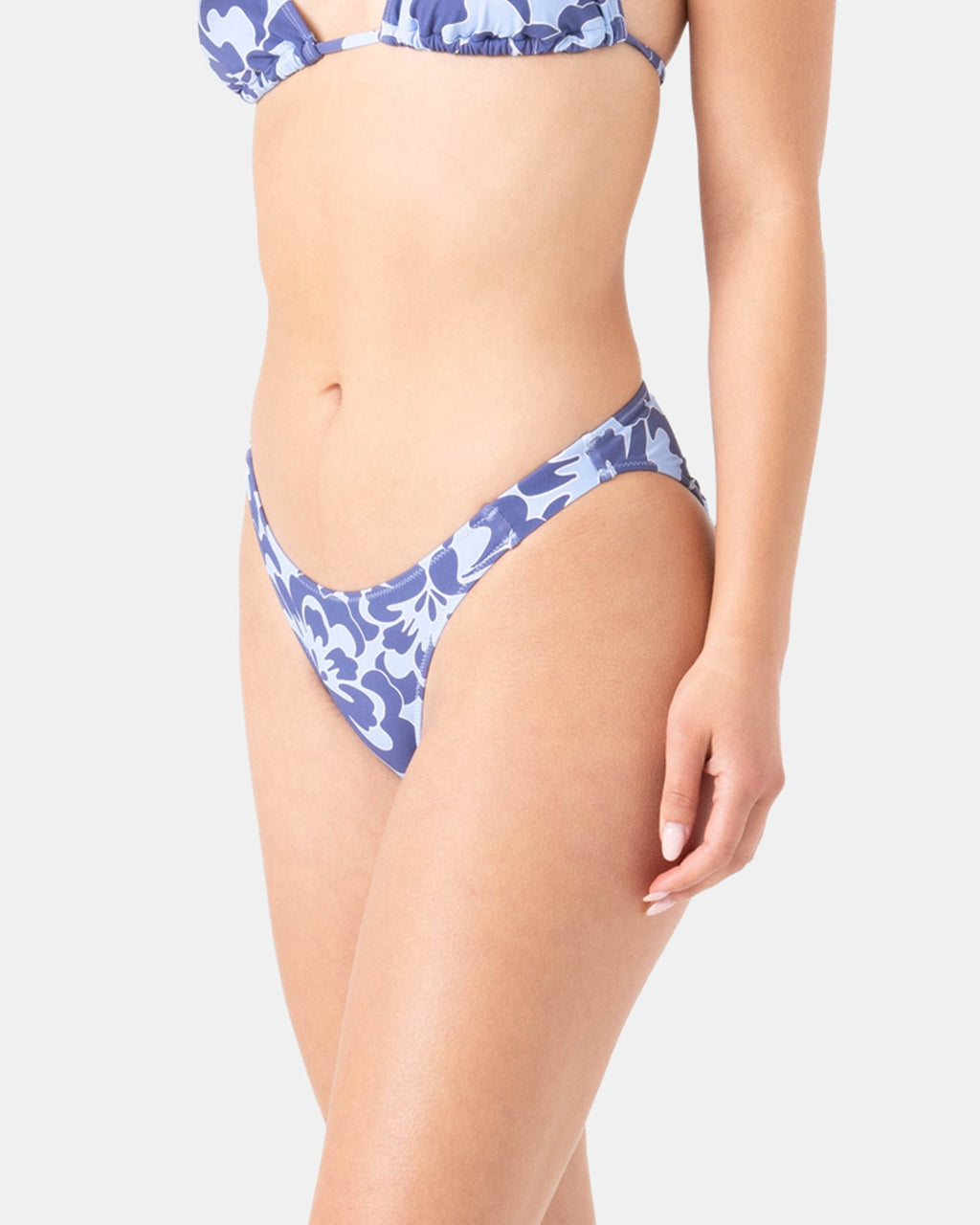 Tropic Drift Scrunch Hipster Moderate Bikini Bottom