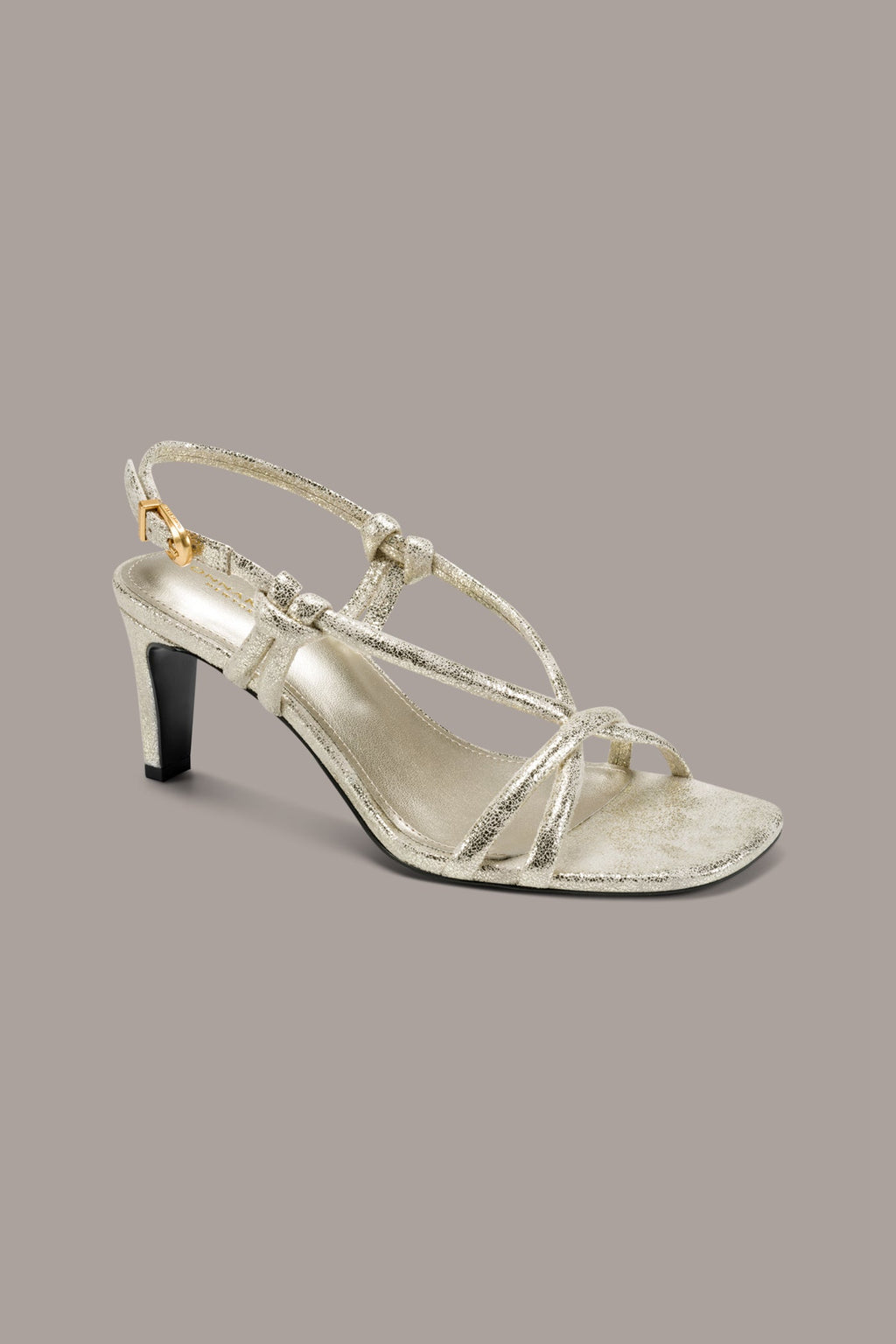 BASIL METALLIC SANDAL