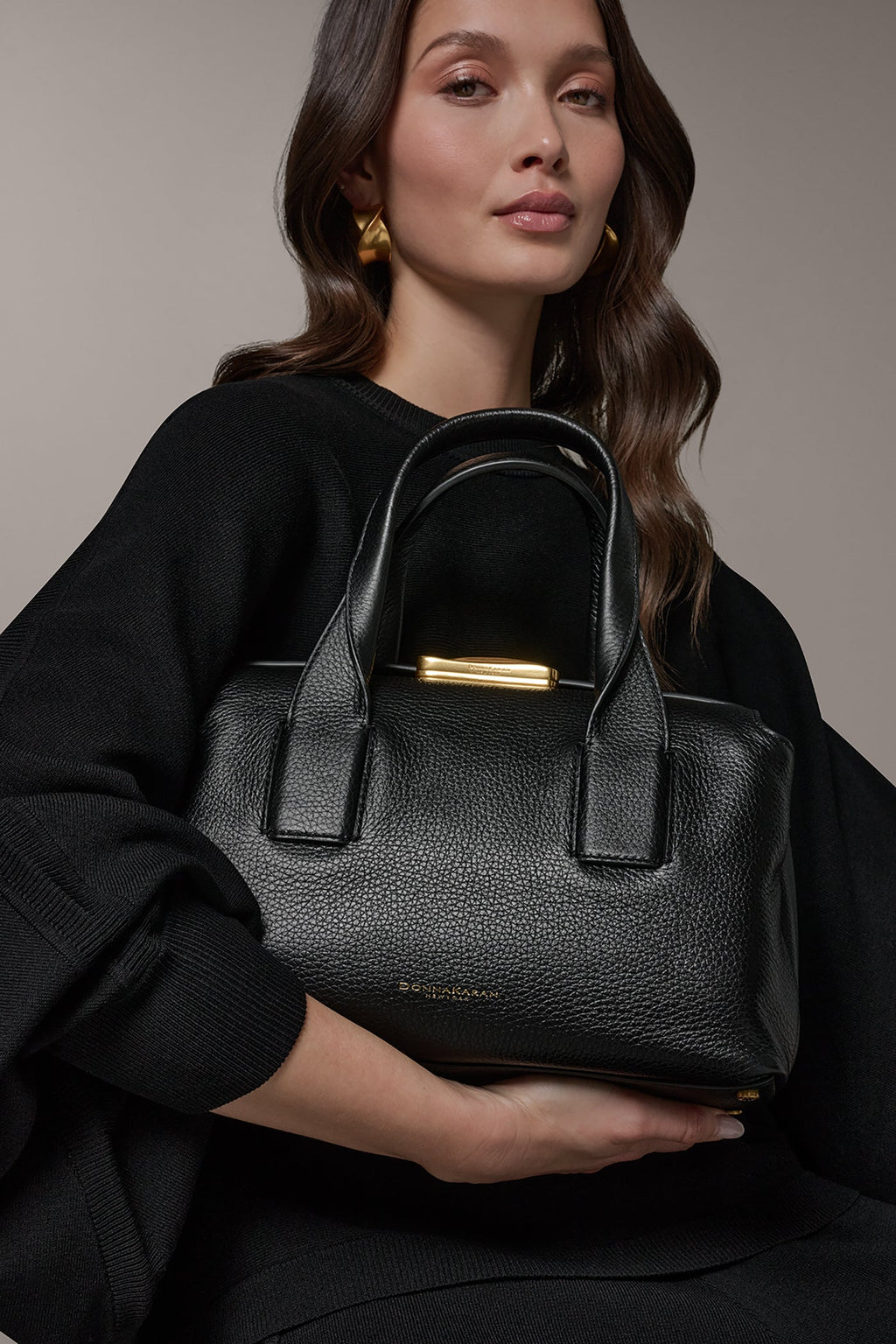 AMAGANSETT LEATHER SATCHEL BAG