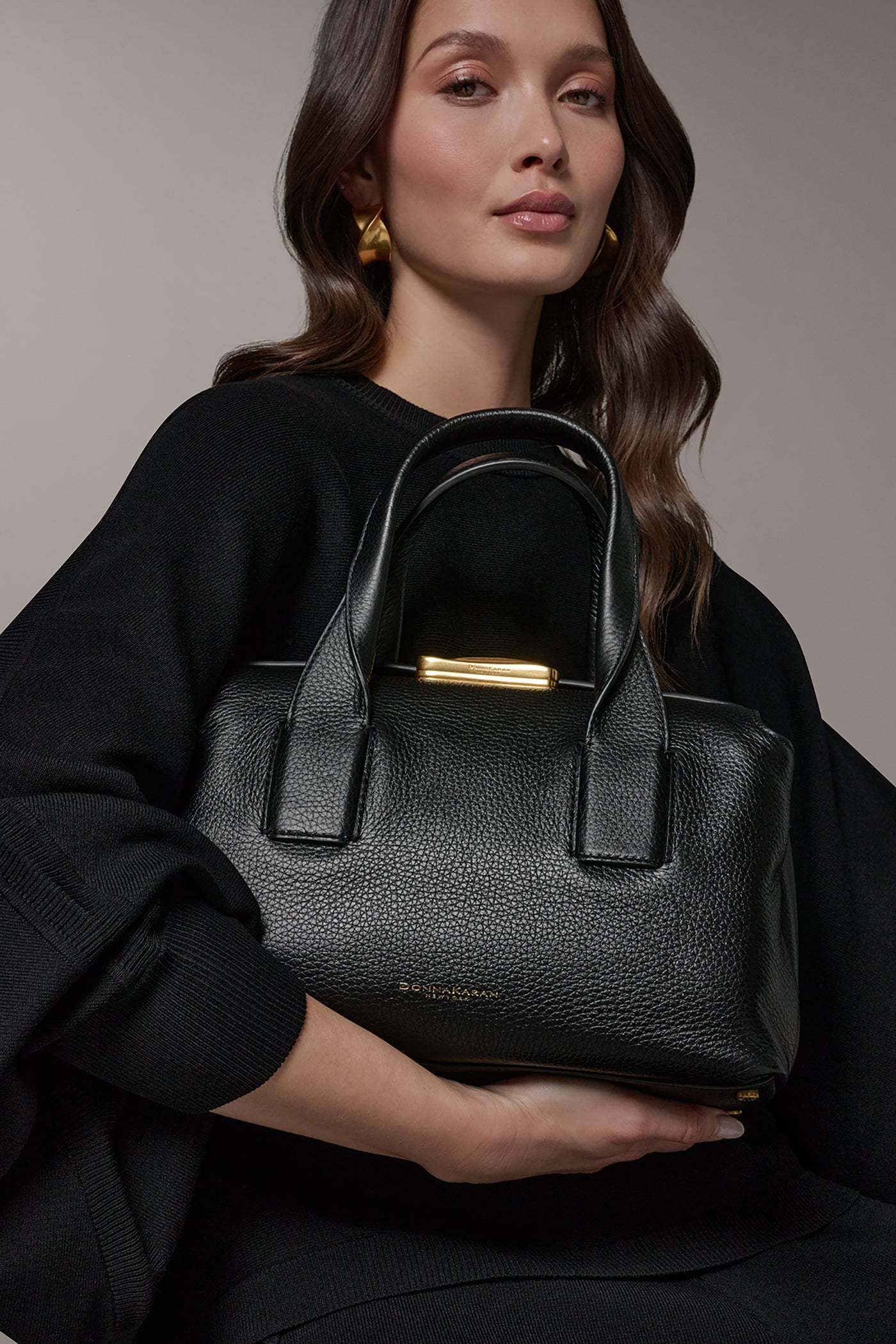 AMAGANSETT LEATHER SATCHEL BAG