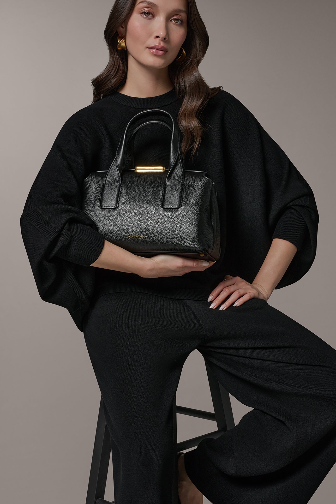 AMAGANSETT LEATHER SATCHEL BAG
