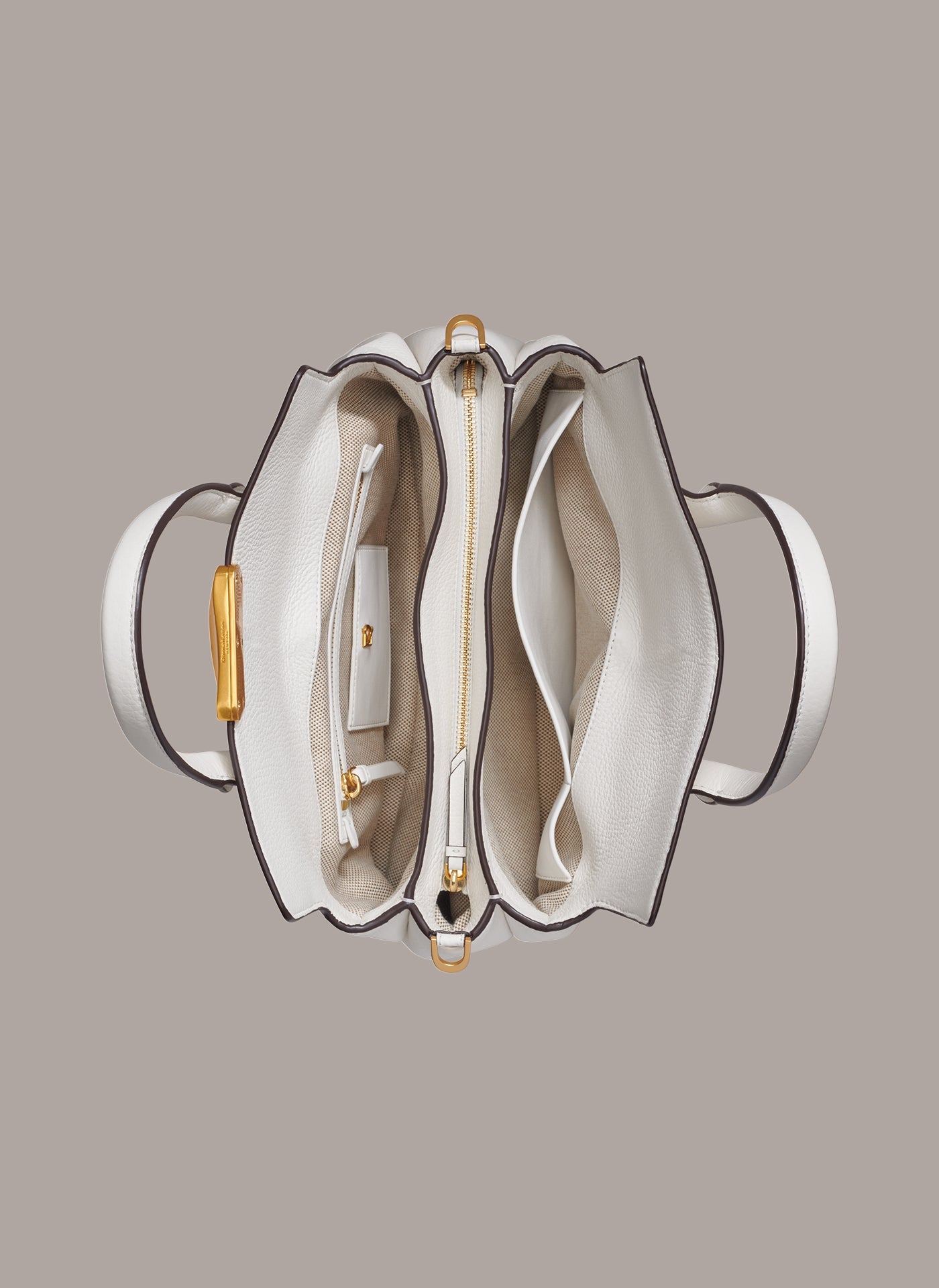 AMAGANSETT LEATHER SATCHEL BAG