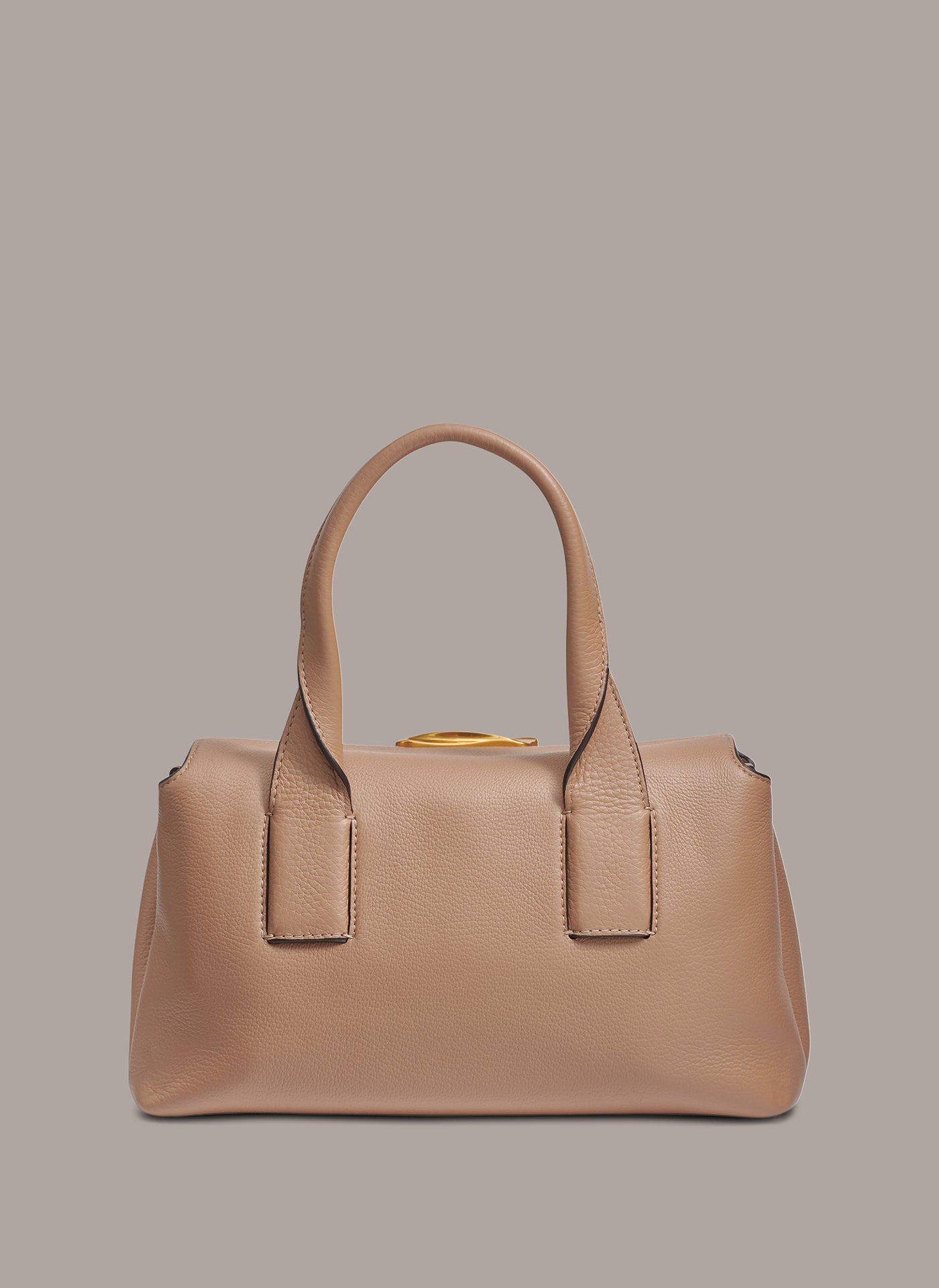 AMAGANSETT LEATHER SATCHEL BAG