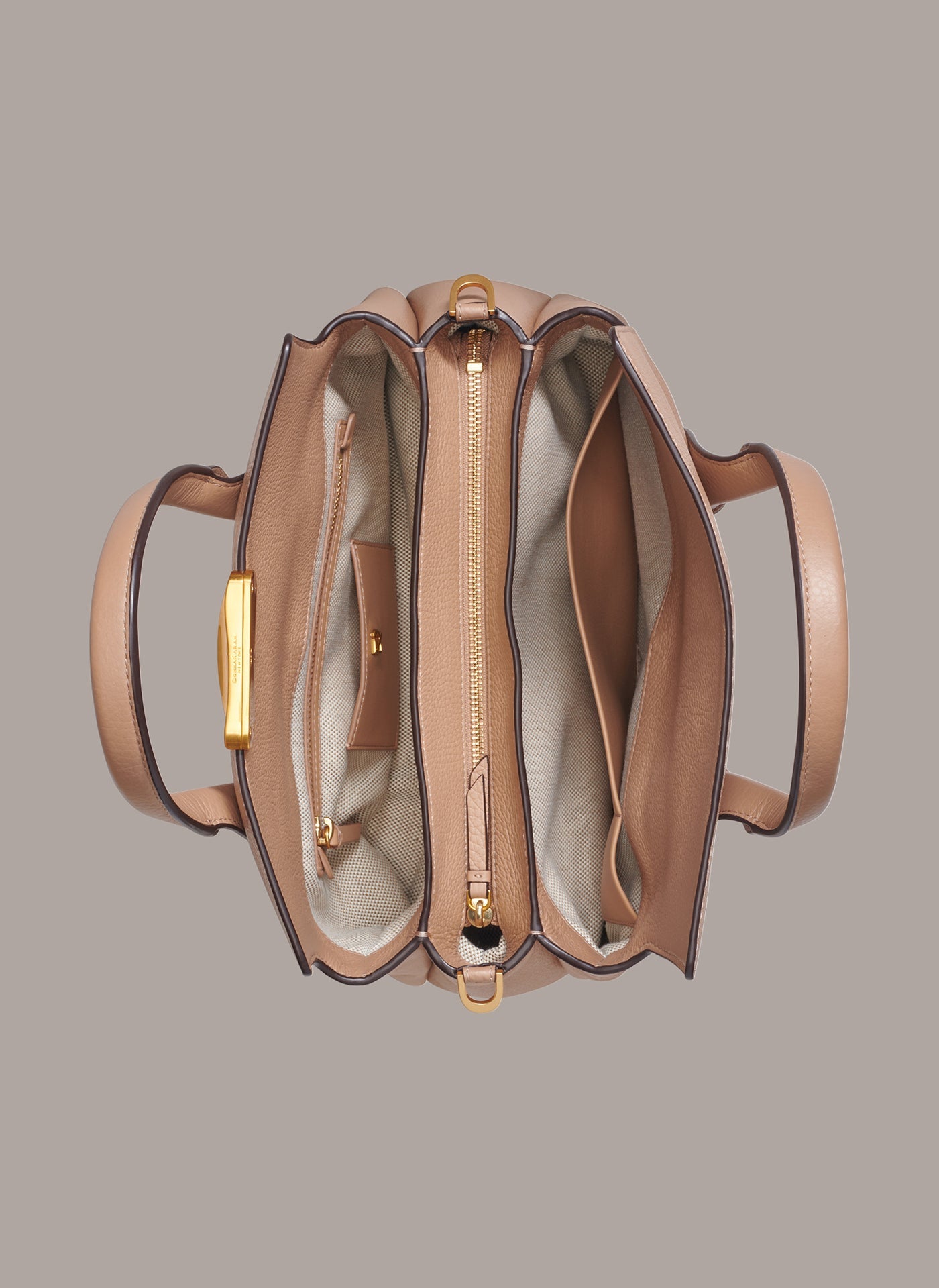 AMAGANSETT LEATHER SATCHEL BAG