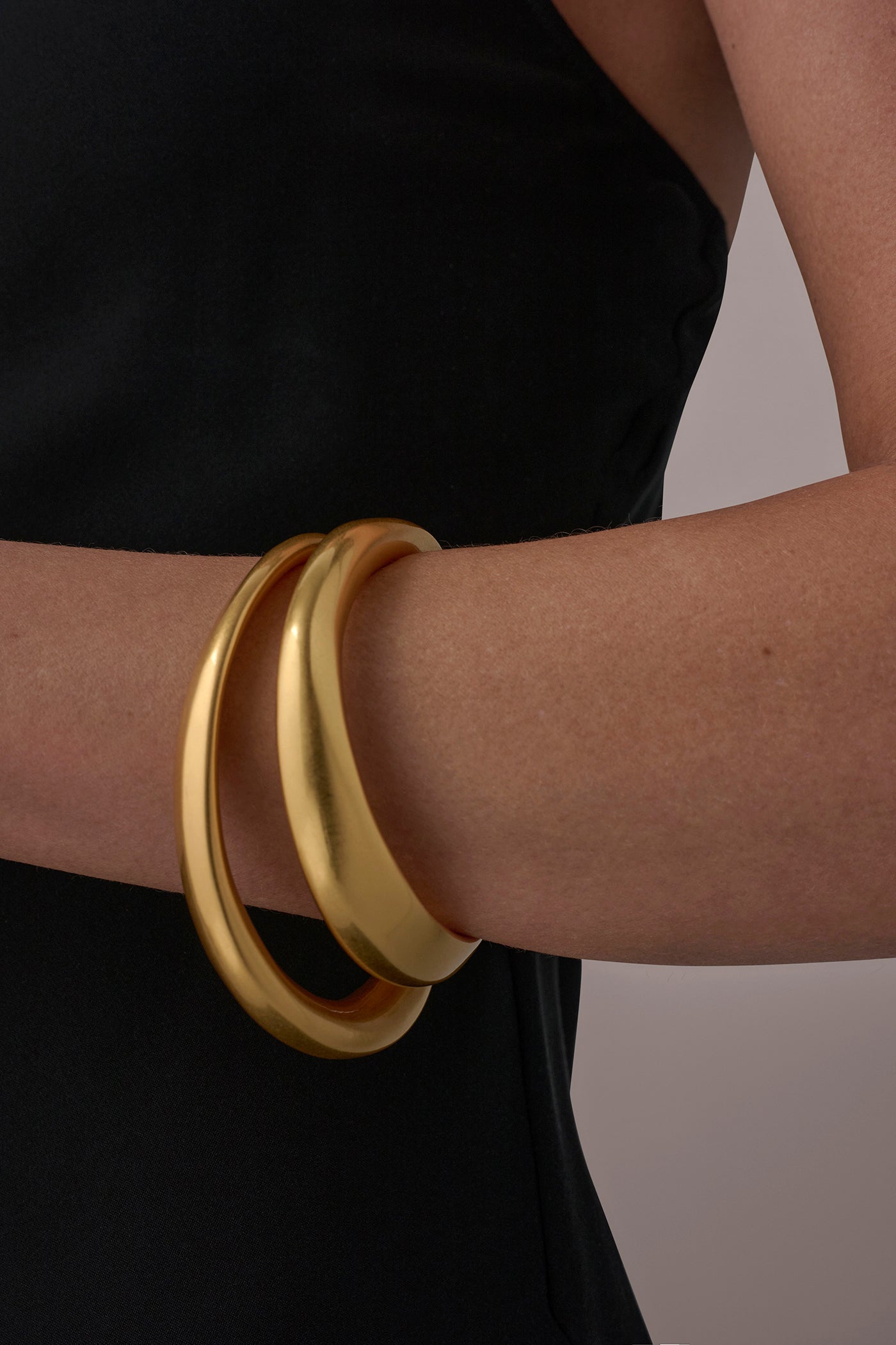 ORGANIC MOLTEN BANGLE BRACELETS