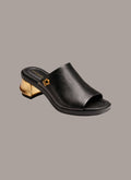 TINLEY LEATHER MULE SANDAL