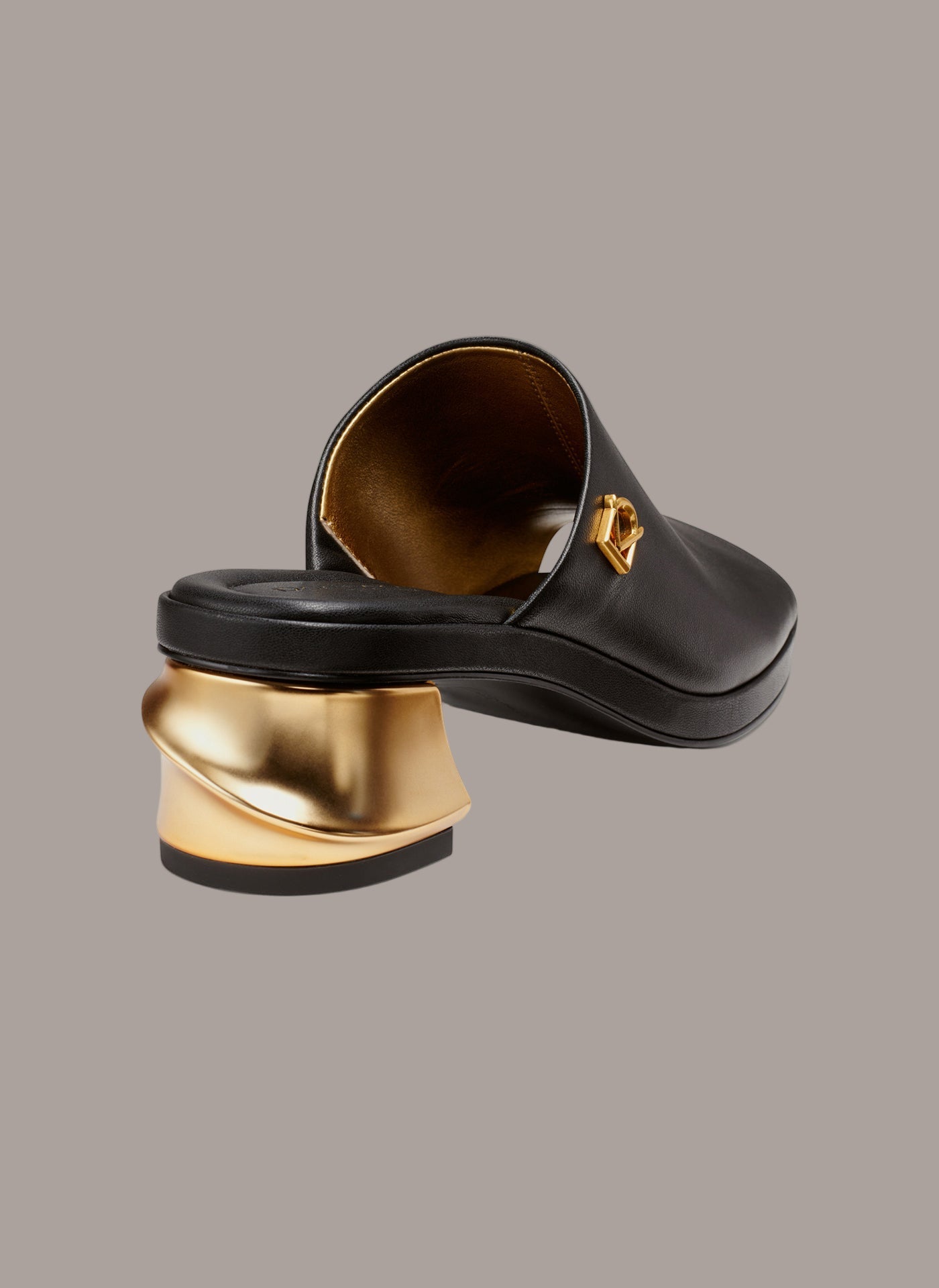 TINLEY LEATHER MULE SANDAL