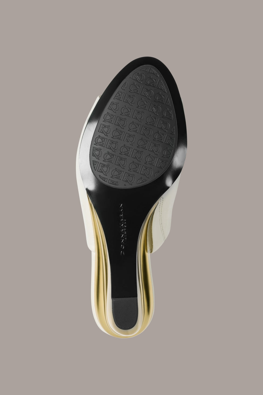 DONNA LEATHER WEDGE MULE SANDAL