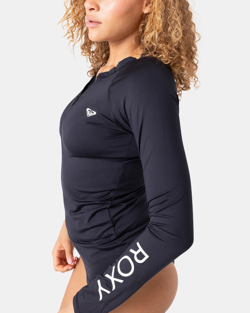 New Essentials Ls Zip Rashguard