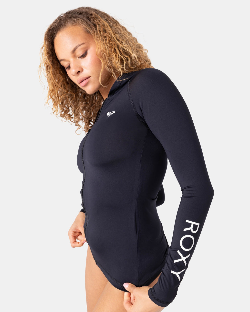 New Essentials Ls Zip Hooded