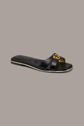 HALO SQUARE-TOE SLIDE SANDAL