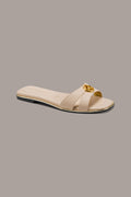 HALO SQUARE-TOE SLIDE SANDAL