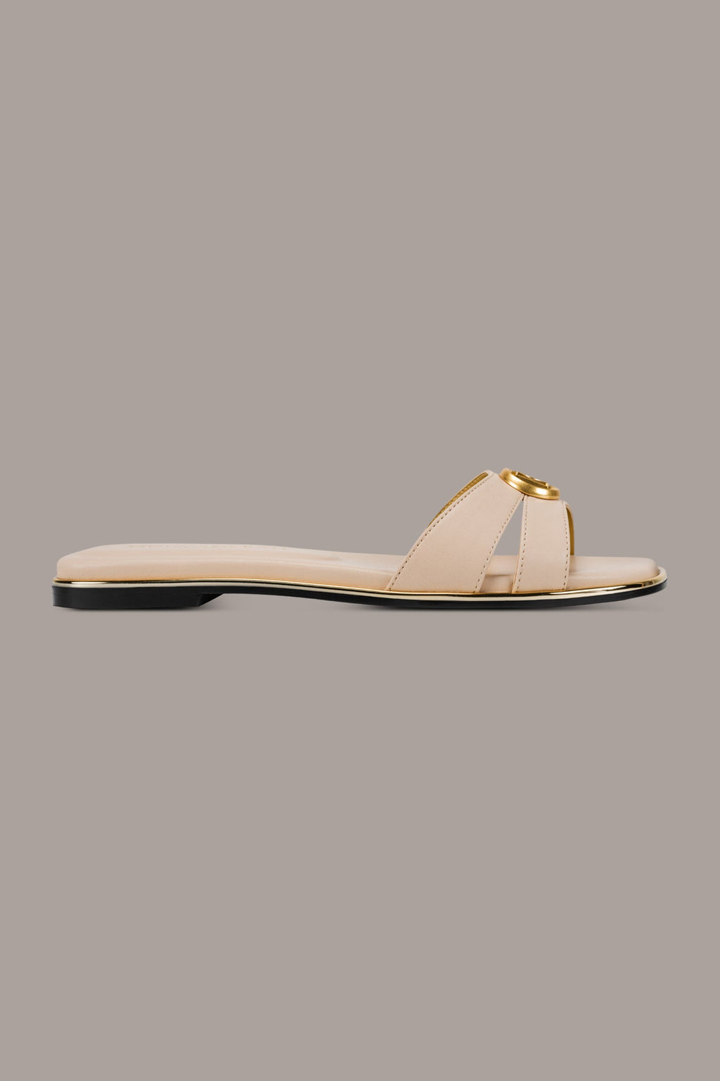 HALO SQUARE-TOE SLIDE SANDAL