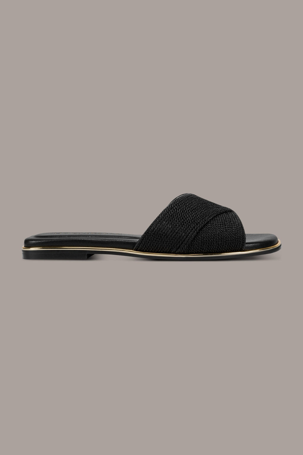 HARMONY WOVEN SLIDE SANDAL