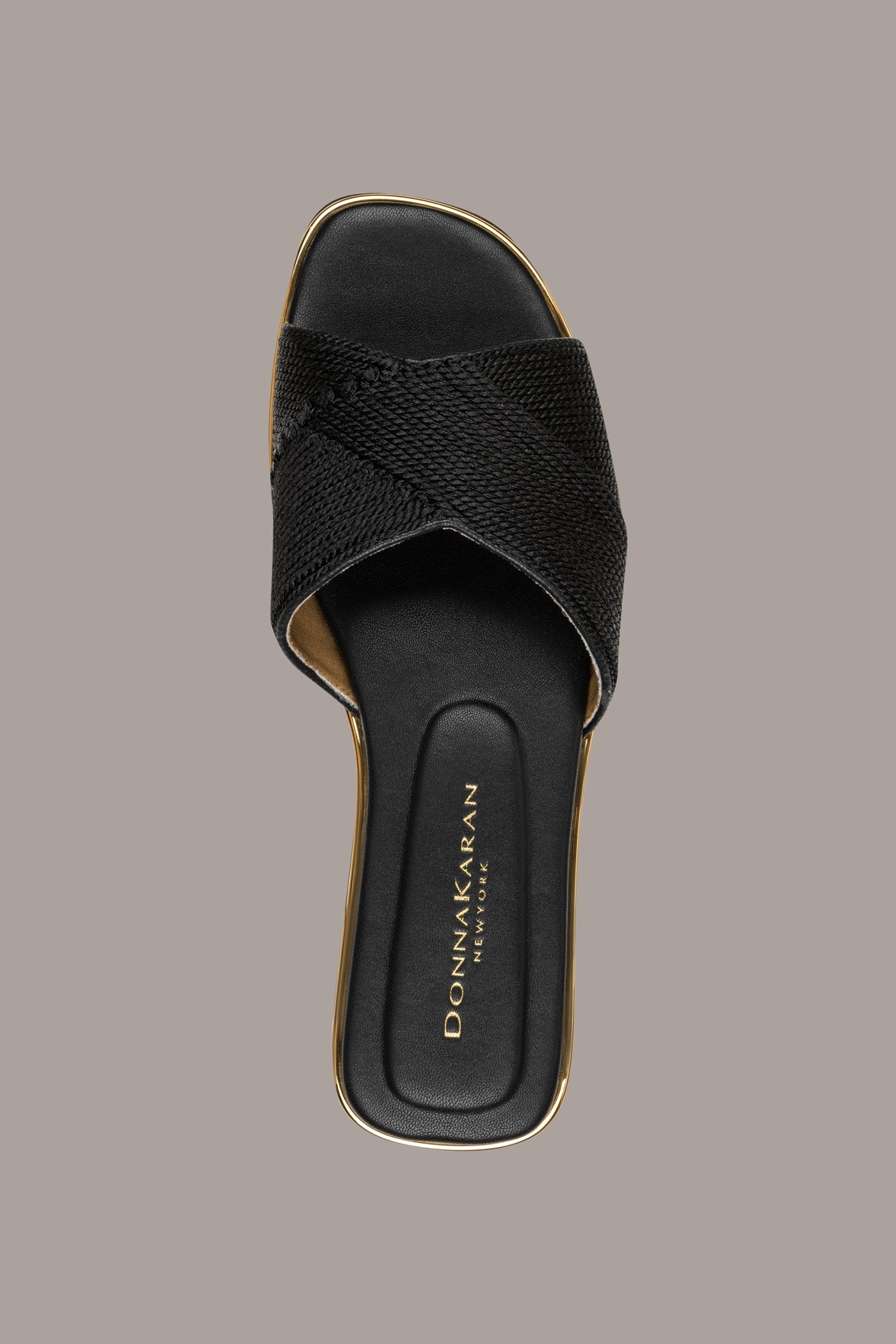 HARMONY WOVEN SLIDE SANDAL