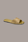 HARMONY WOVEN SLIDE SANDAL
