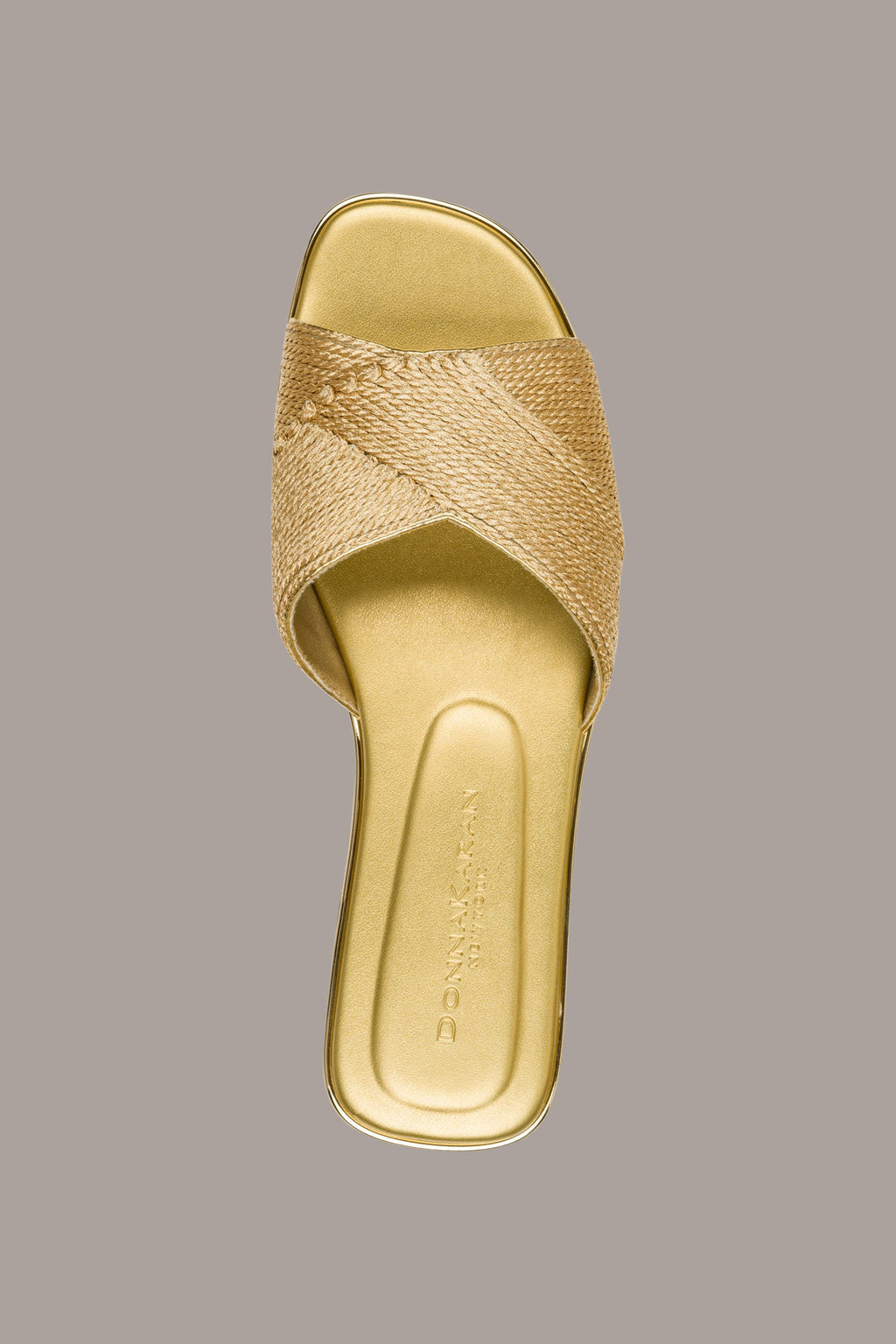 HARMONY WOVEN SLIDE SANDAL