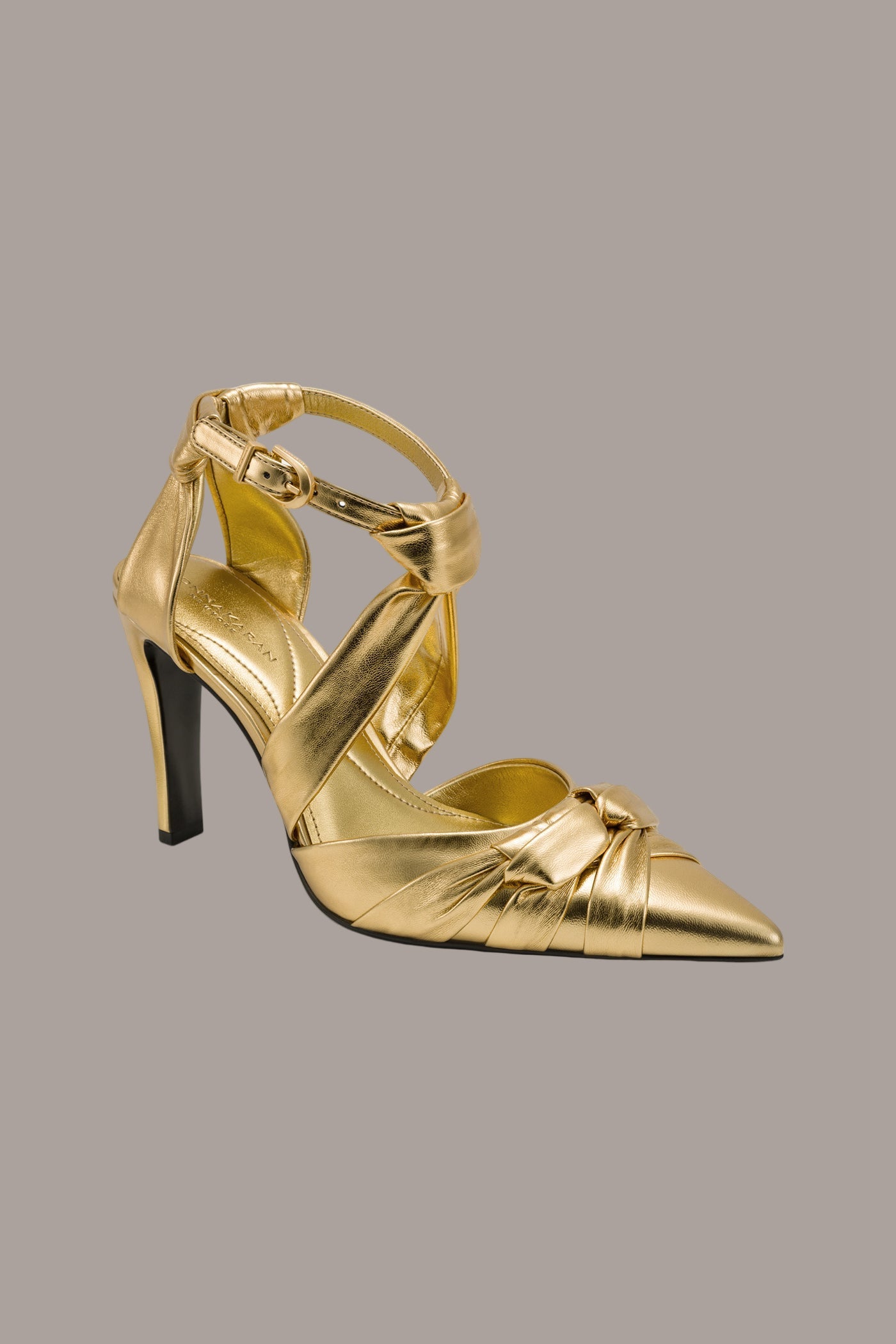PHIA METALLIC STRAPPY PUMP