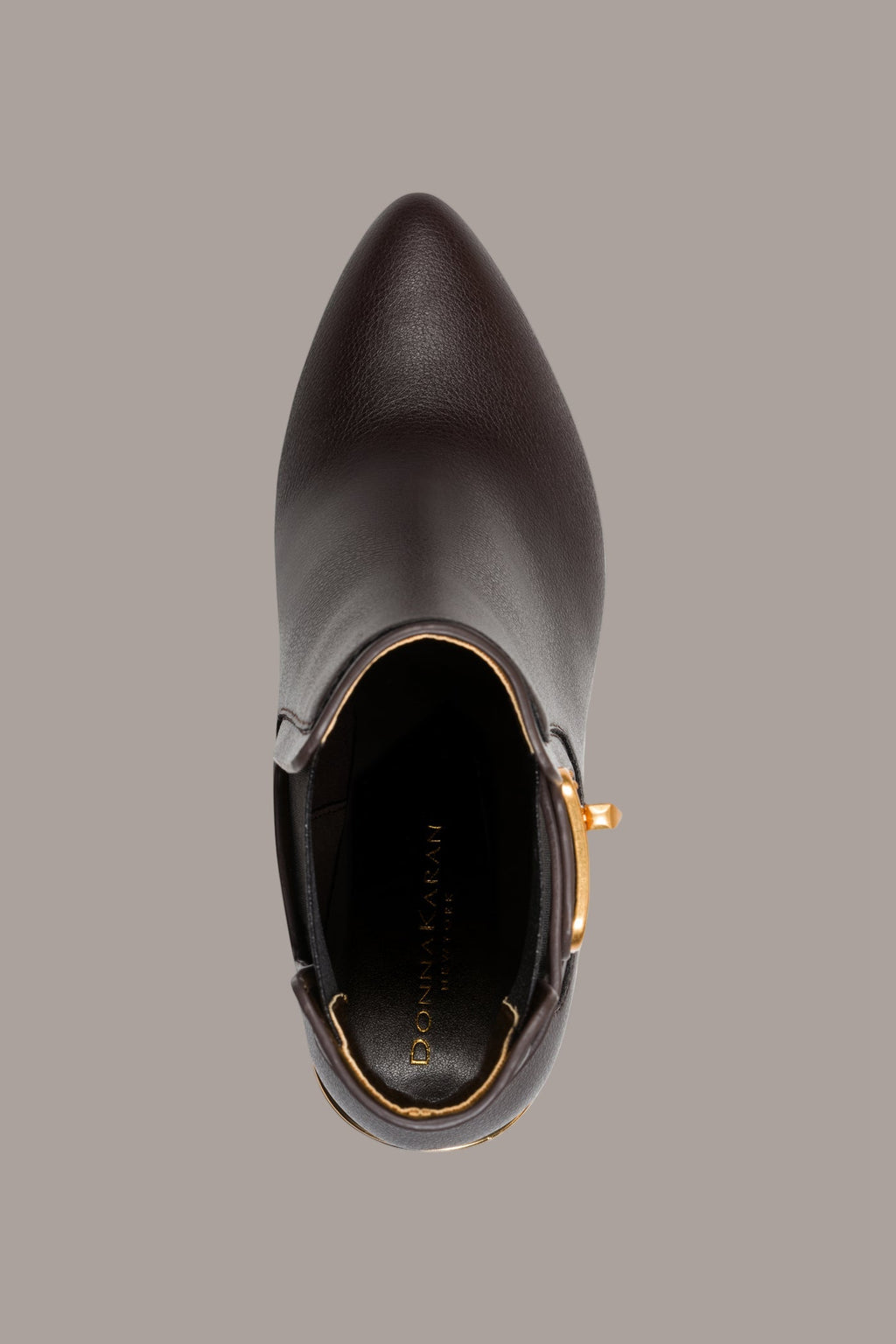 RAINE GOLD-TRIMMED CHELSEA BOOTIE