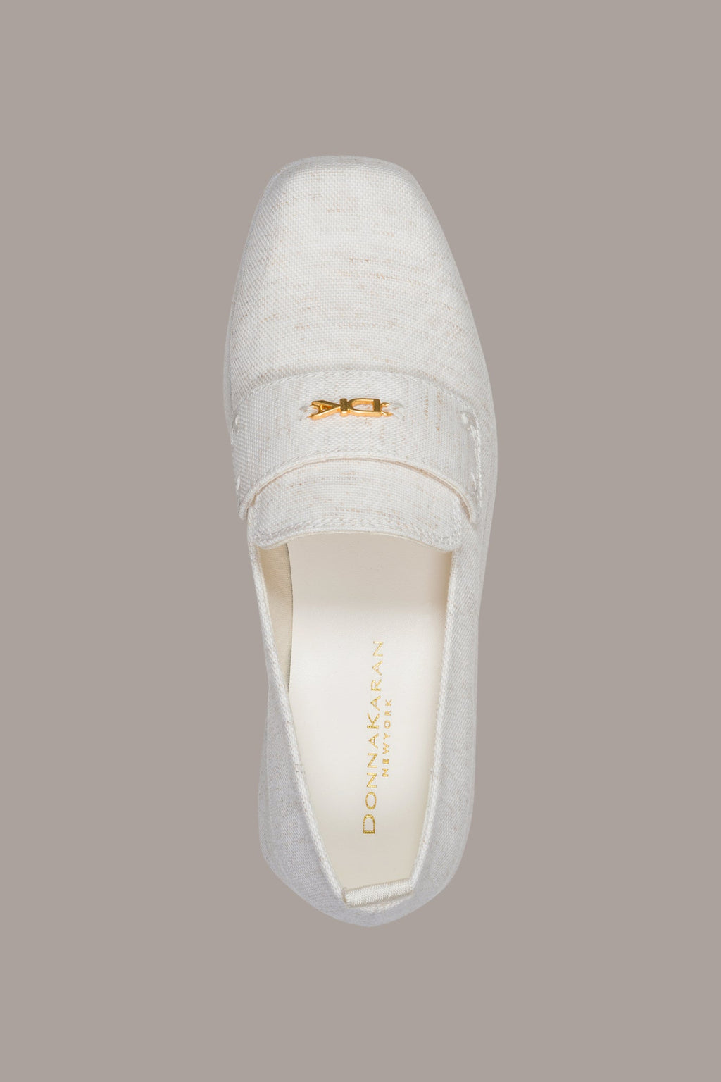 SABLE CANVAS WEDGE LOAFER