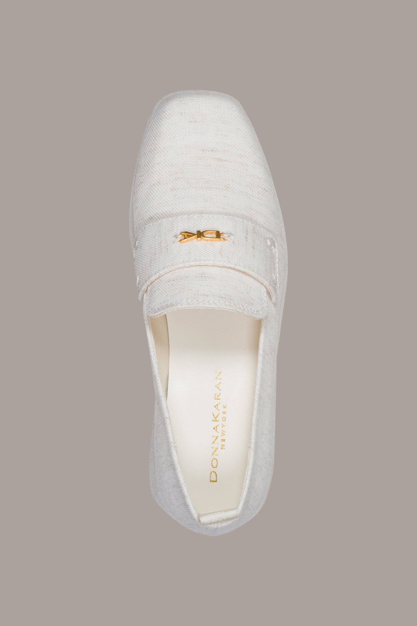 SABLE CANVAS WEDGE LOAFER