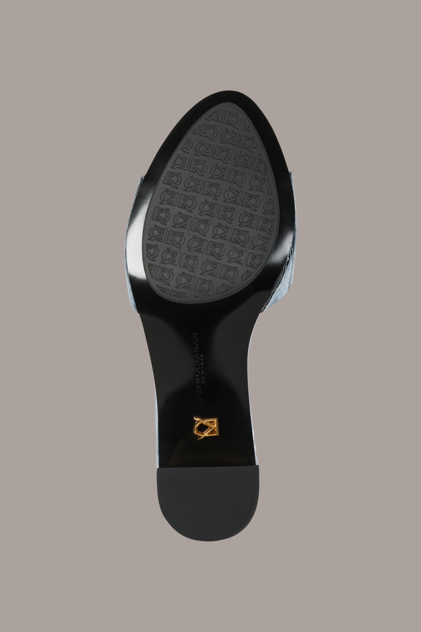 SANGRIA METALLIC SNAKE-PRINT MULE SANDAL