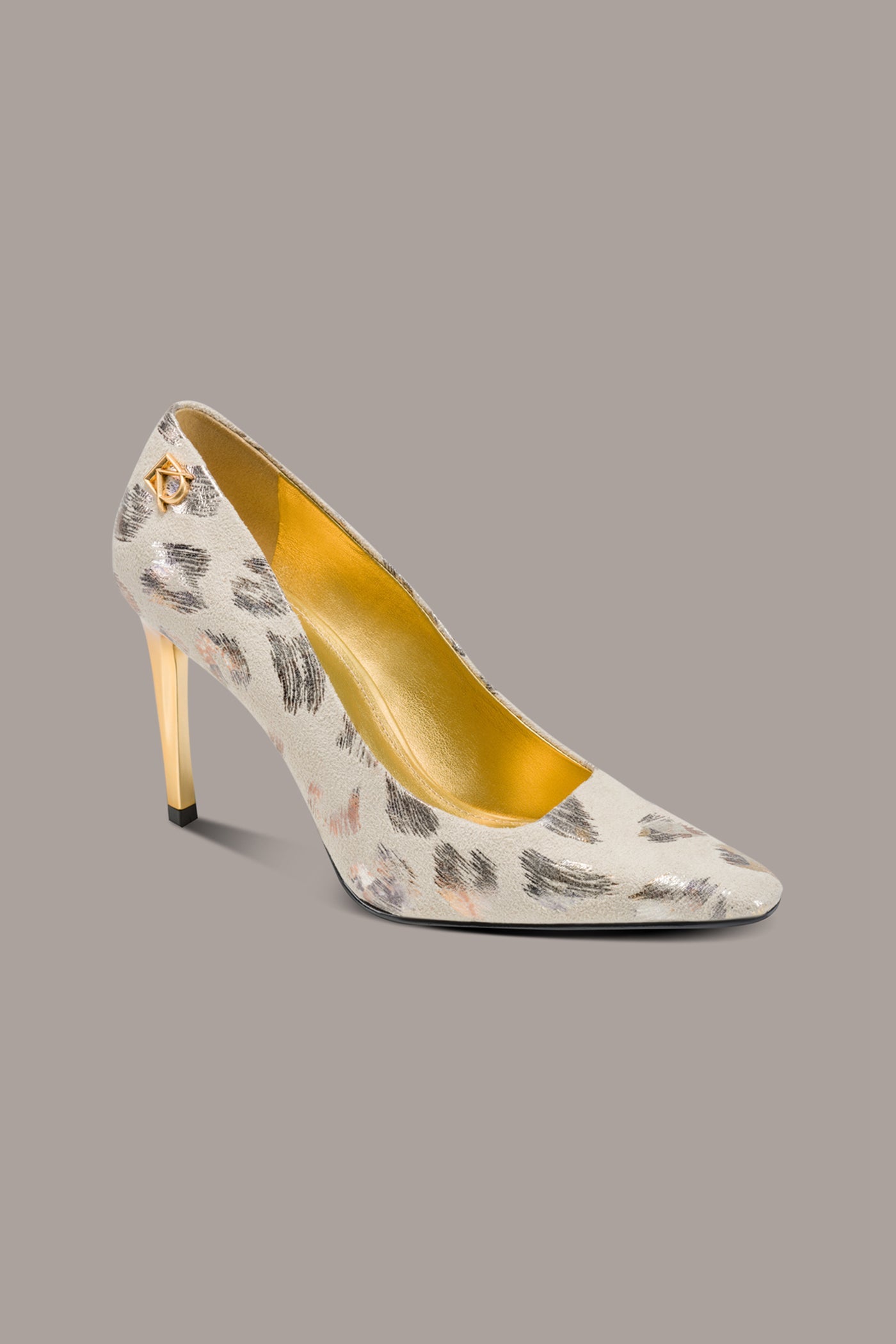 SAVITA METALLIC LEOPARD HIGH PUMP