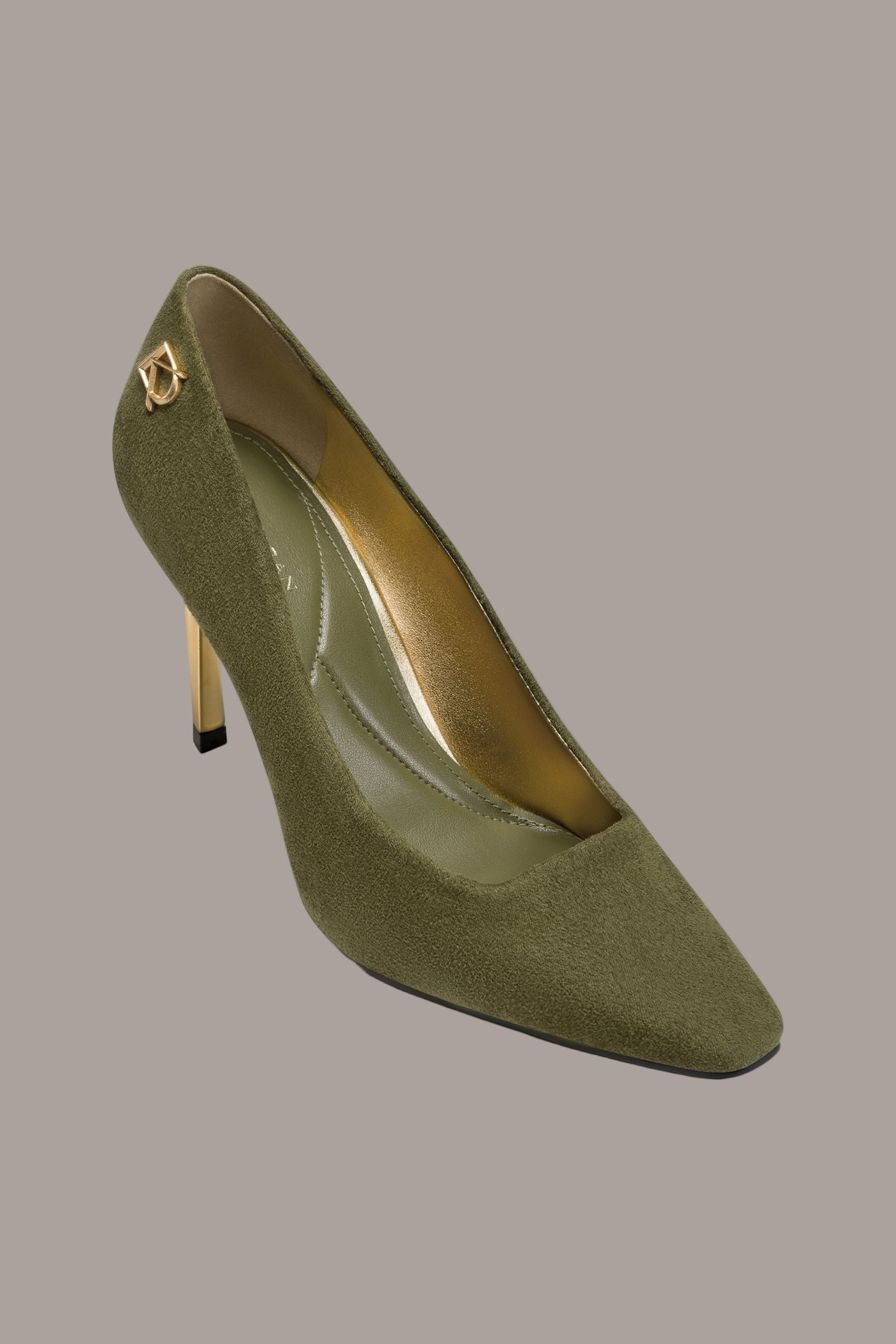 SAVITA LOGO-EMBELLISHED HIGH PUMP