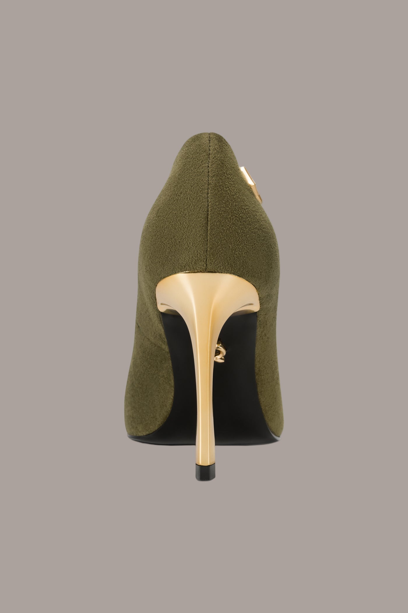 SAVITA LOGO-EMBELLISHED HIGH PUMP