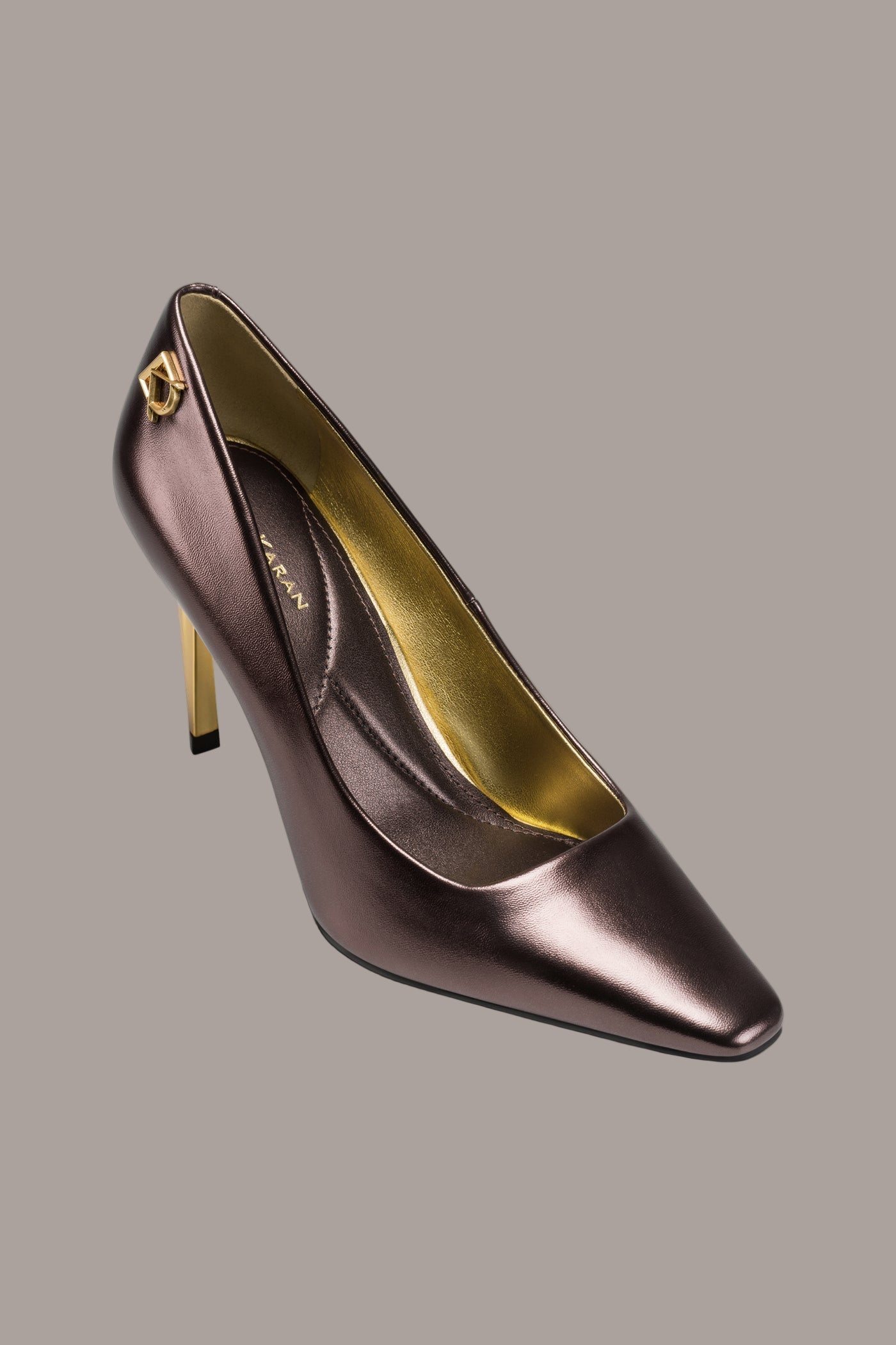 SAVITA LOGO-EMBELLISHED HIGH PUMP