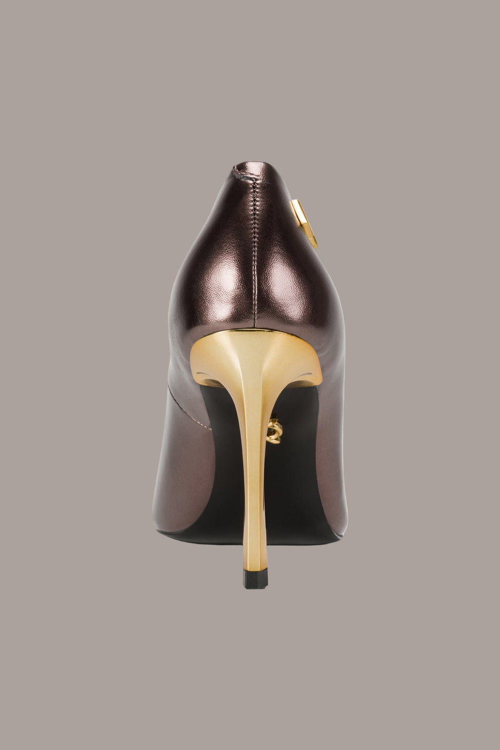 SAVITA LOGO-EMBELLISHED HIGH PUMP