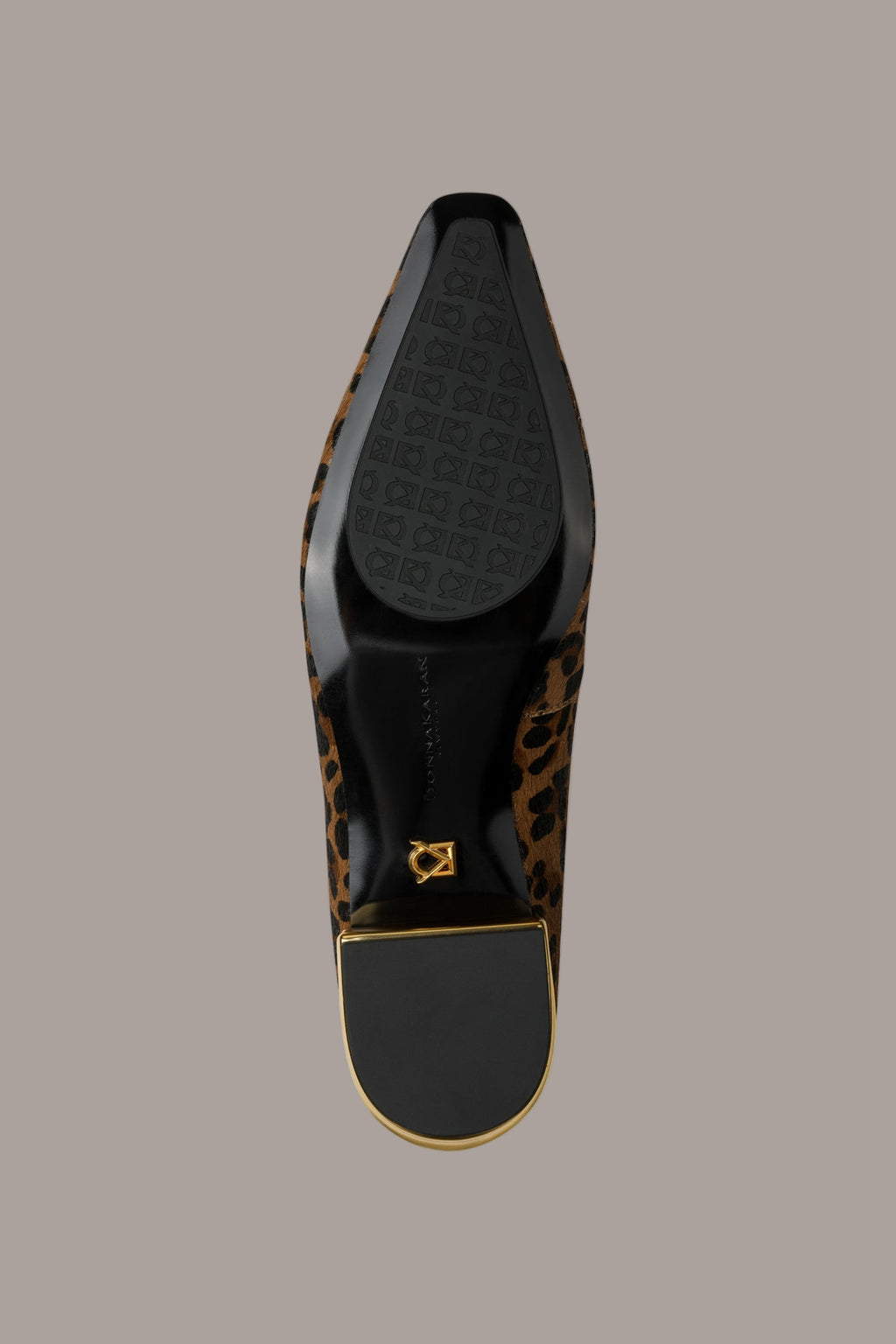 SAVITA LEOPARD-PRINT CALF HAIR FLAT