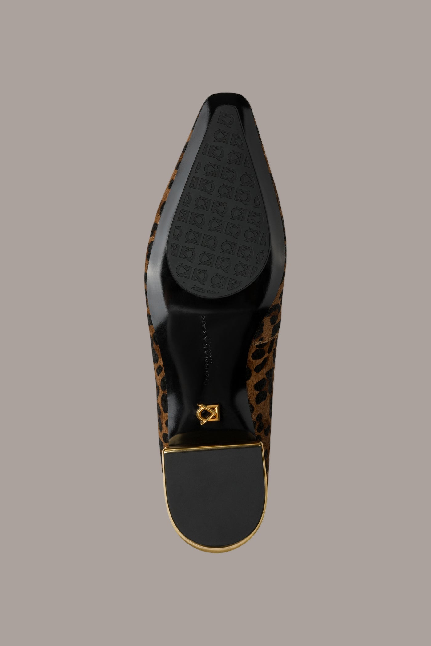 SAVITA LEOPARD-PRINT CALF HAIR FLAT