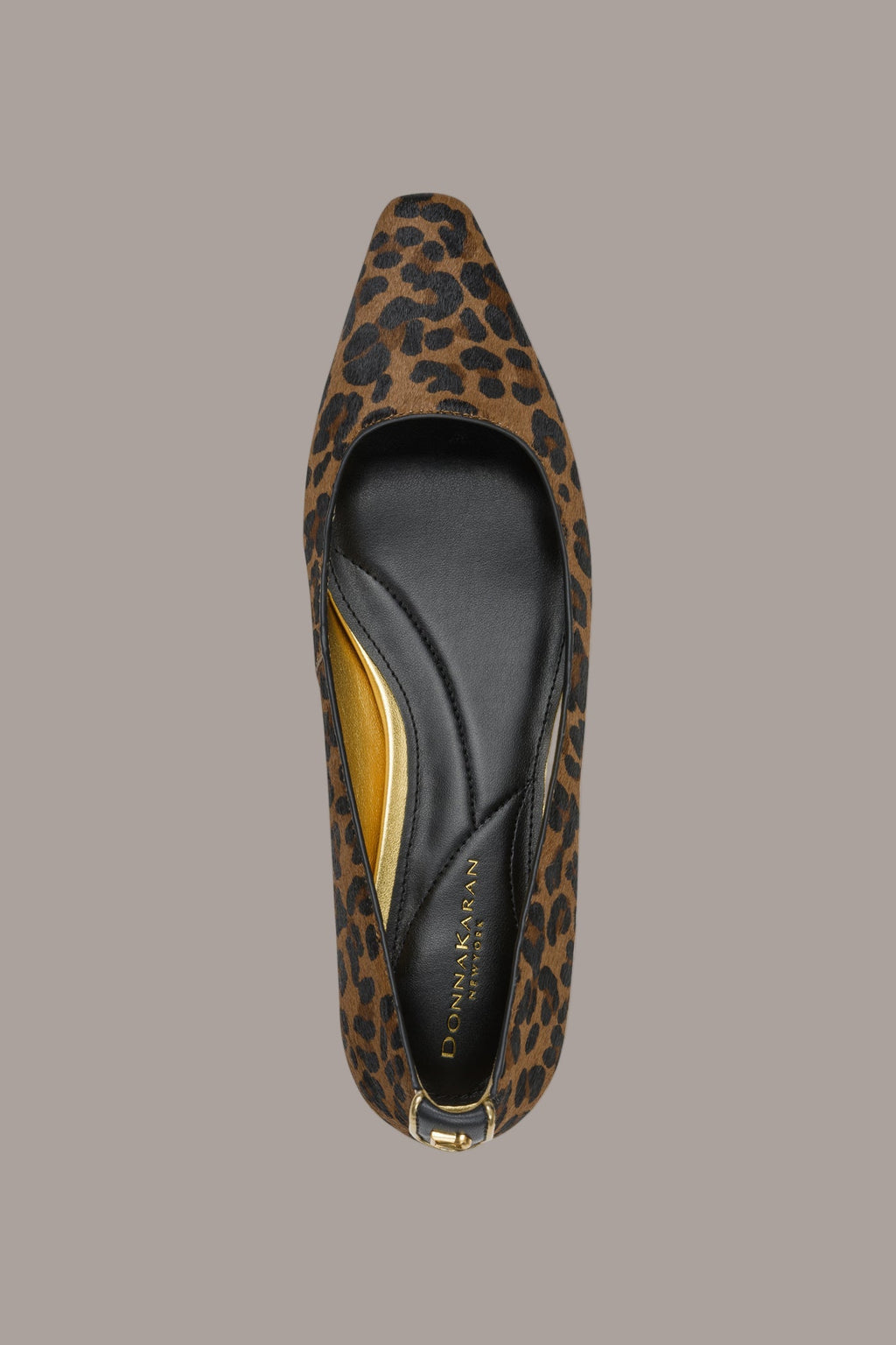 SAVITA LEOPARD-PRINT CALF HAIR FLAT