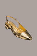 SAVITA SNIP TOE SLINGBACK FLAT