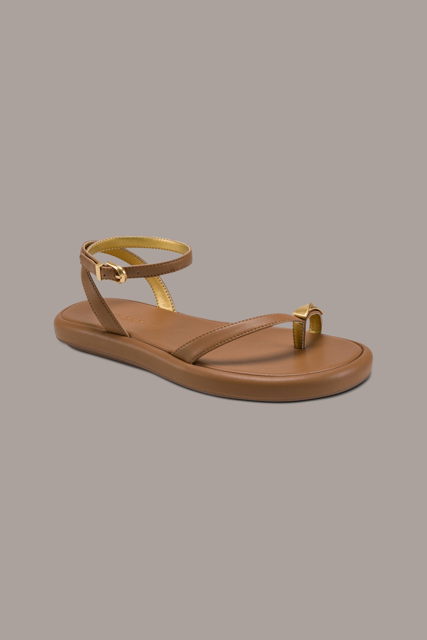 TABITHA ANKLE STRAP FLAT SANDAL
