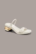 TAFETA MULE SANDAL
