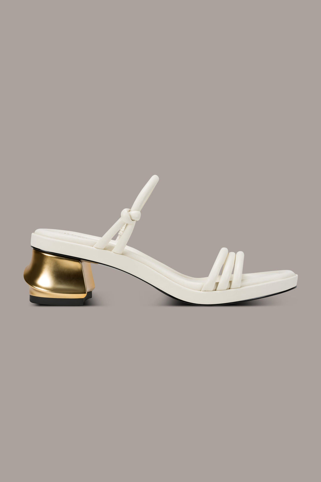 TAFETA MULE SANDAL