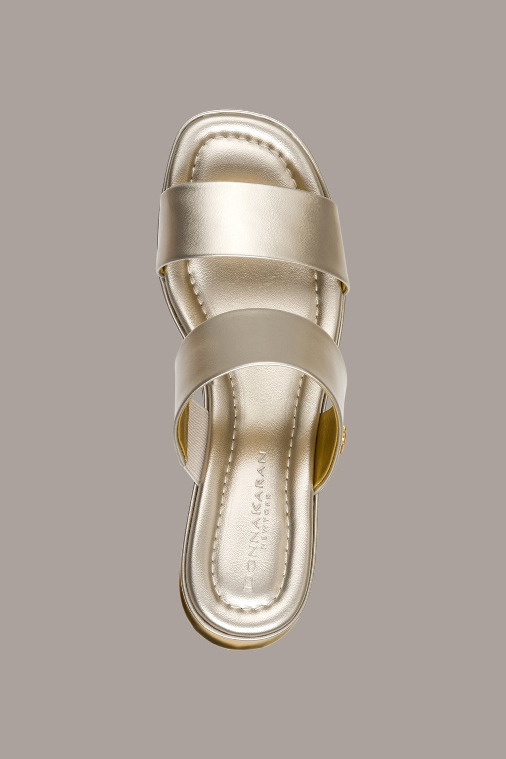 TEAGAN METALLIC MULE SANDAL