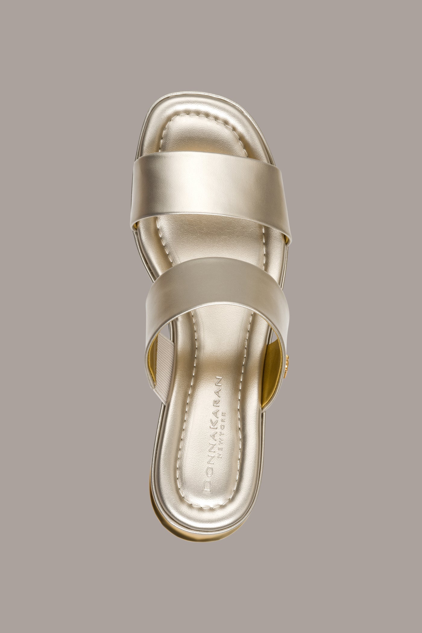 TEAGAN METALLIC MULE SANDAL