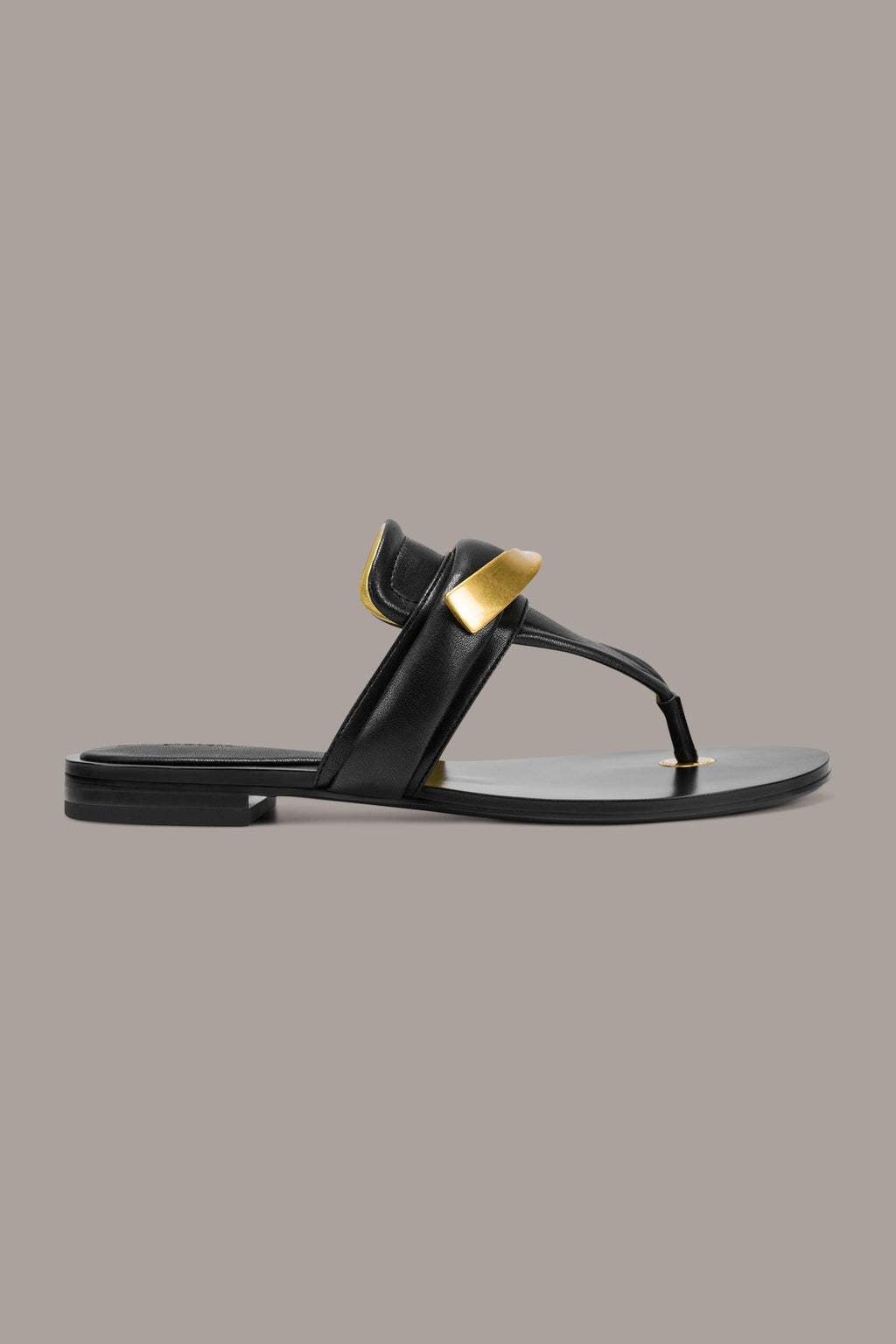 VELVET THONG SANDAL